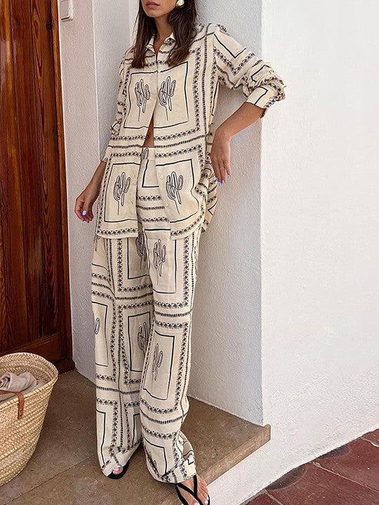 desert chic cactus co-ord set