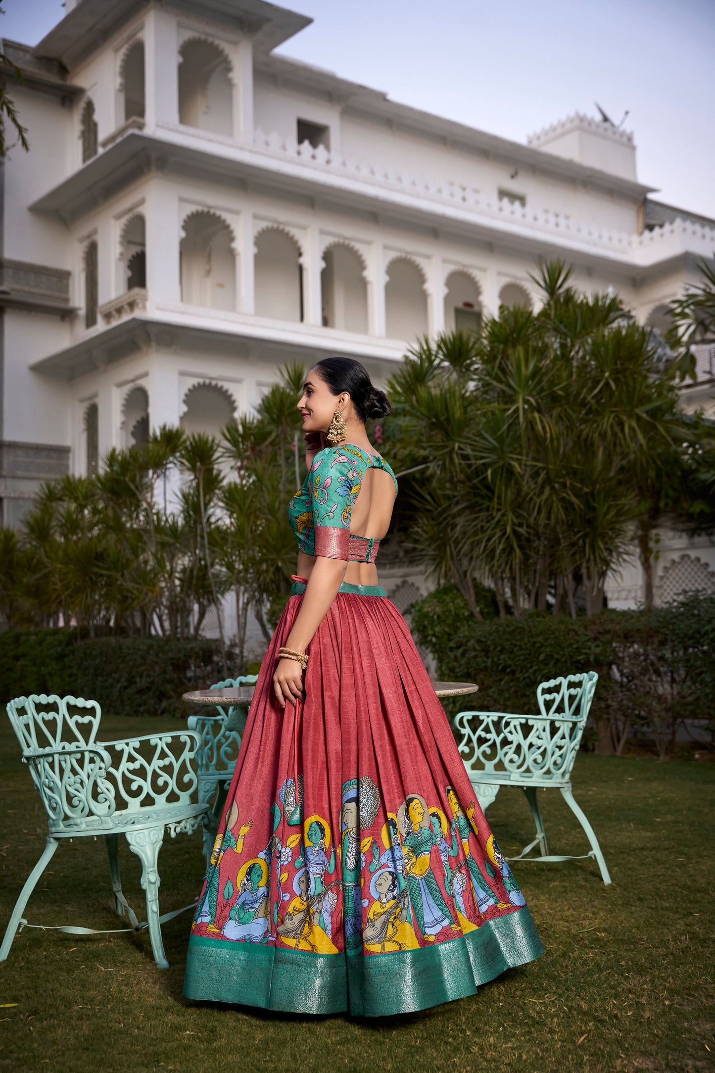 modern lehenga design for festive styling
