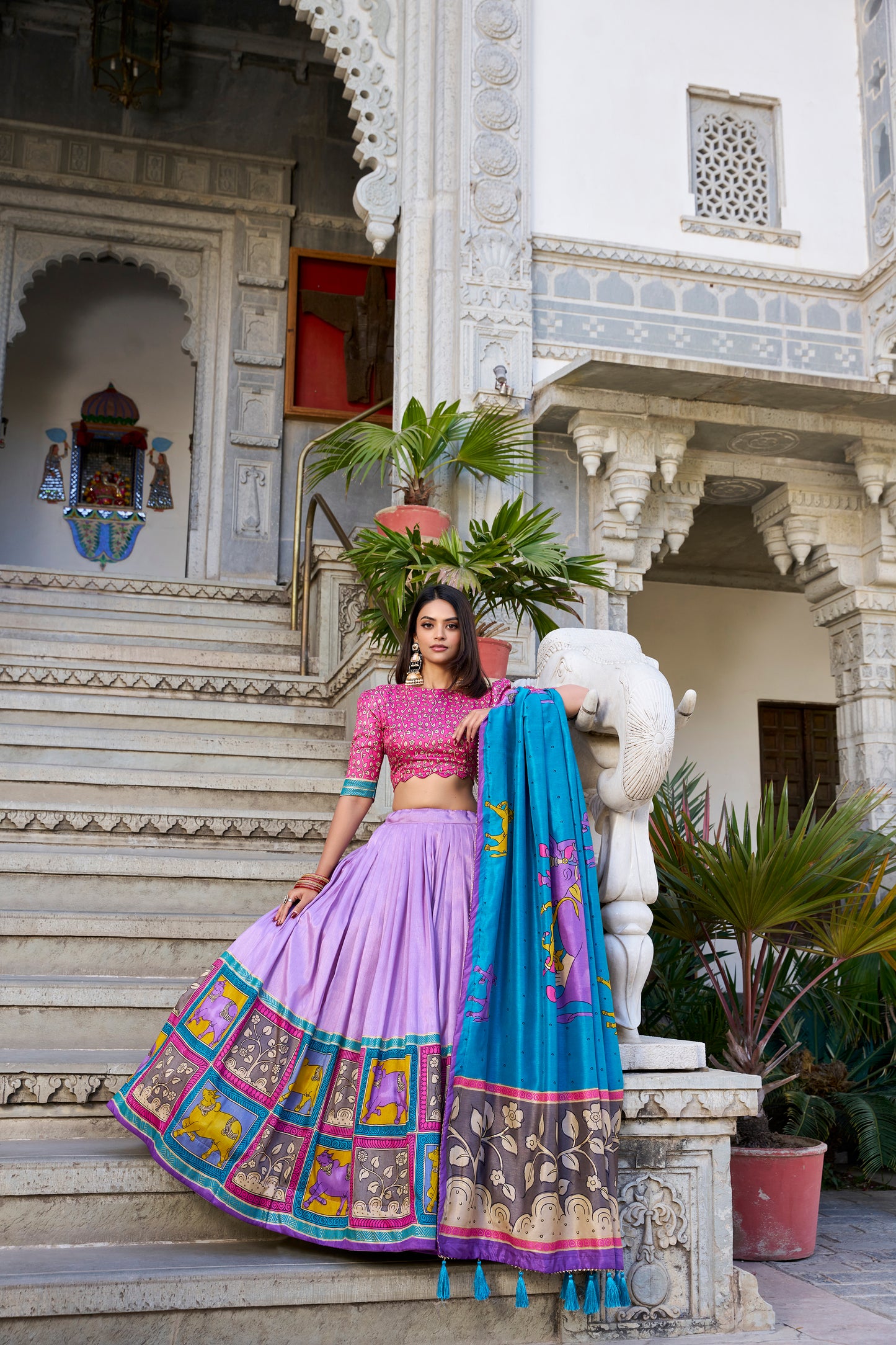 traditional lehenga set for women & girls