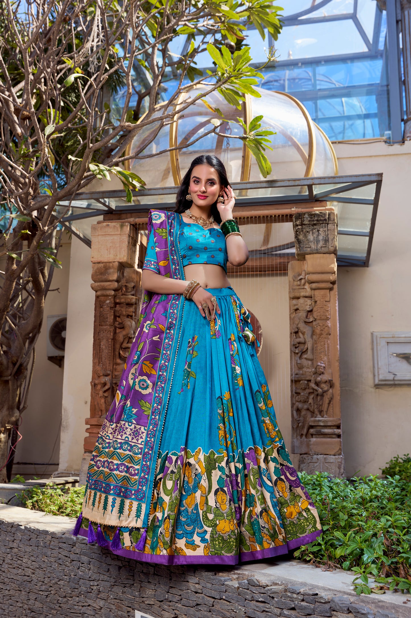 heavy lehenga for women