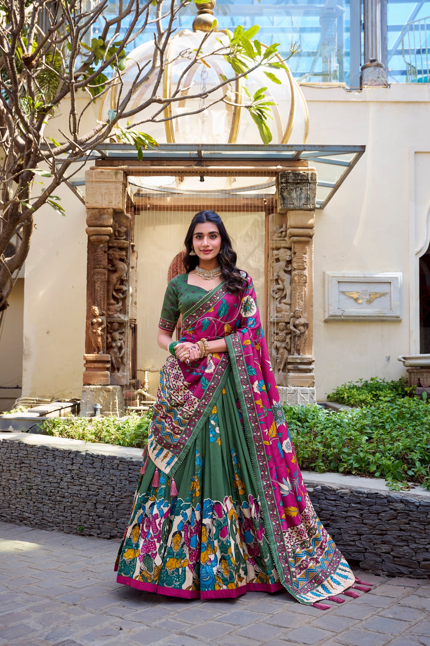 heavy lehenga for women