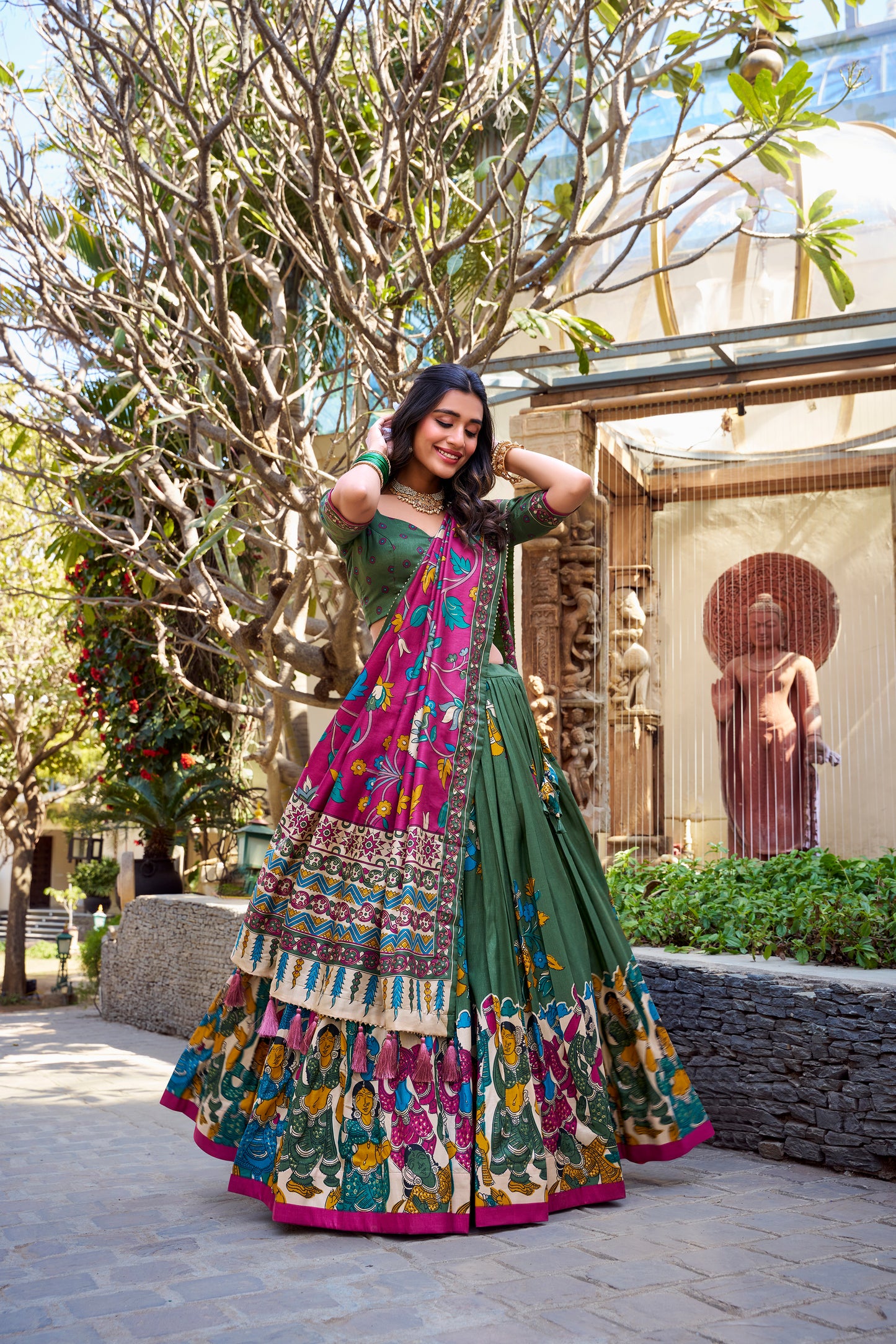 heavy lehenga for women
