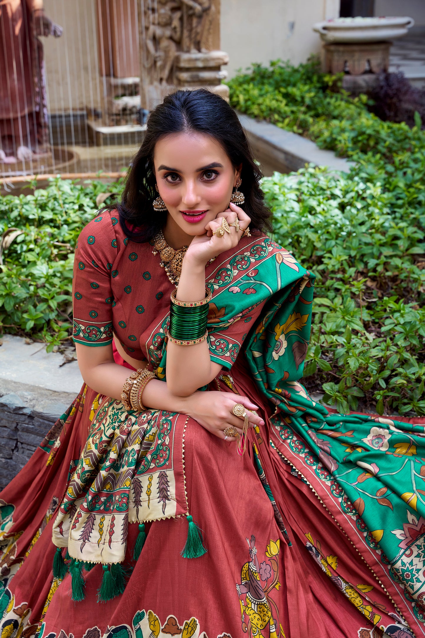 heavy lehenga for women